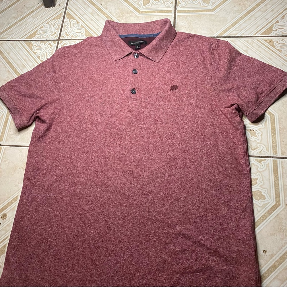 Banana republic polo shirt size L